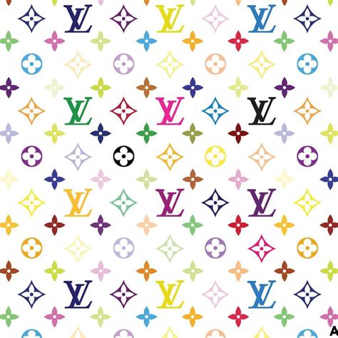 louis vuitton white and rainbow|rainbow louis vuitton wallpaper.